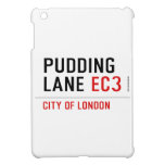 PUDDING LANE  iPad Mini Cases