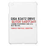 Giga B3atz Drive   iPad Mini Cases