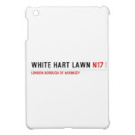 white hart lawn  iPad Mini Cases