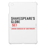Shakespeare's globe   iPad Mini Cases