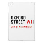 oxford street  iPad Mini Cases