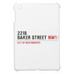 221B BAKER STREET  iPad Mini Cases