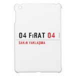 04 fırat  iPad Mini Cases