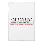 Hot Rod Blvd  iPad Mini Cases