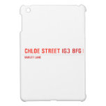 chloe Street  iPad Mini Cases