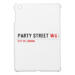 Party street  iPad Mini Cases