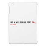 Mr n Mrs Dennie strt  iPad Mini Cases