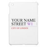Your Name Street  iPad Mini Cases