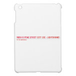 Rosh Is Peng Street  iPad Mini Cases