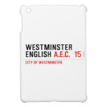 Westminster English  iPad Mini Cases