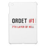 ORDET  iPad Mini Cases