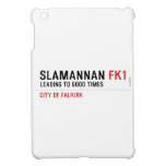 Slamannan  iPad Mini Cases