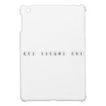 Mrs Borlands Class  iPad Mini Cases
