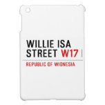 willie isa Street  iPad Mini Cases