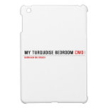 My Turquoise Bedroom  iPad Mini Cases