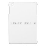 jelly may ho  iPad Mini Cases