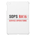 SOPS  iPad Mini Cases