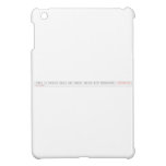 Zingi is truelly madly and deeply inlove with nthabiseng  iPad Mini Cases