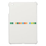 the periodic table  iPad Mini Cases
