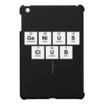 GENIUS
 CLUB
   iPad Mini Cases