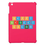Happy 
 Birthday
 Chandni  iPad Mini Cases