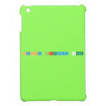 Happy Birthday James  iPad Mini Cases