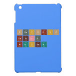 Periodic
 Table
 Writer  iPad Mini Cases
