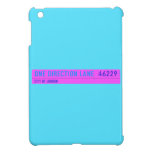 One Direction Lane   iPad Mini Cases