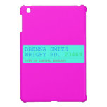 Brenna Smith Wright Rd.  iPad Mini Cases