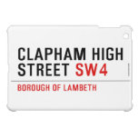clapham high street  iPad Mini Cases