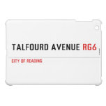 Talfourd avenue  iPad Mini Cases