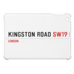 KINGSTON ROAD  iPad Mini Cases