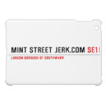 mint street jerk.com  iPad Mini Cases