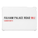 Fulham Palace Road  iPad Mini Cases