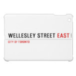 Wellesley Street  iPad Mini Cases