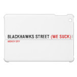 Blackhawks street  iPad Mini Cases