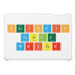 Periodic
 Table
 Writer  iPad Mini Cases
