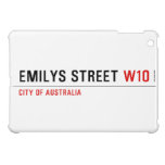 Emilys Street  iPad Mini Cases