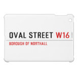 Oval Street  iPad Mini Cases