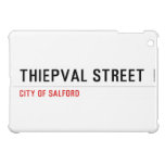 Thiepval Street  iPad Mini Cases