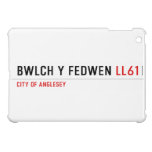 Bwlch Y Fedwen  iPad Mini Cases