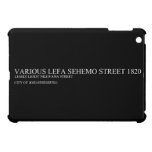 Various lefa sehemo street  iPad Mini Cases
