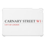 Carnary street  iPad Mini Cases