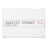 Jassjit Street  iPad Mini Cases