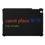 canot place  iPad Mini Cases