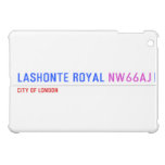 Lashonte royal  iPad Mini Cases