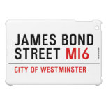 JAMES BOND STREET  iPad Mini Cases