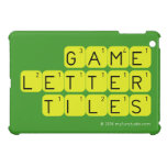 Game Letter Tiles  iPad Mini Cases