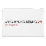 JANG,HYUNG SEUNG  iPad Mini Cases