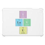 I
 LUV
 U  iPad Mini Cases